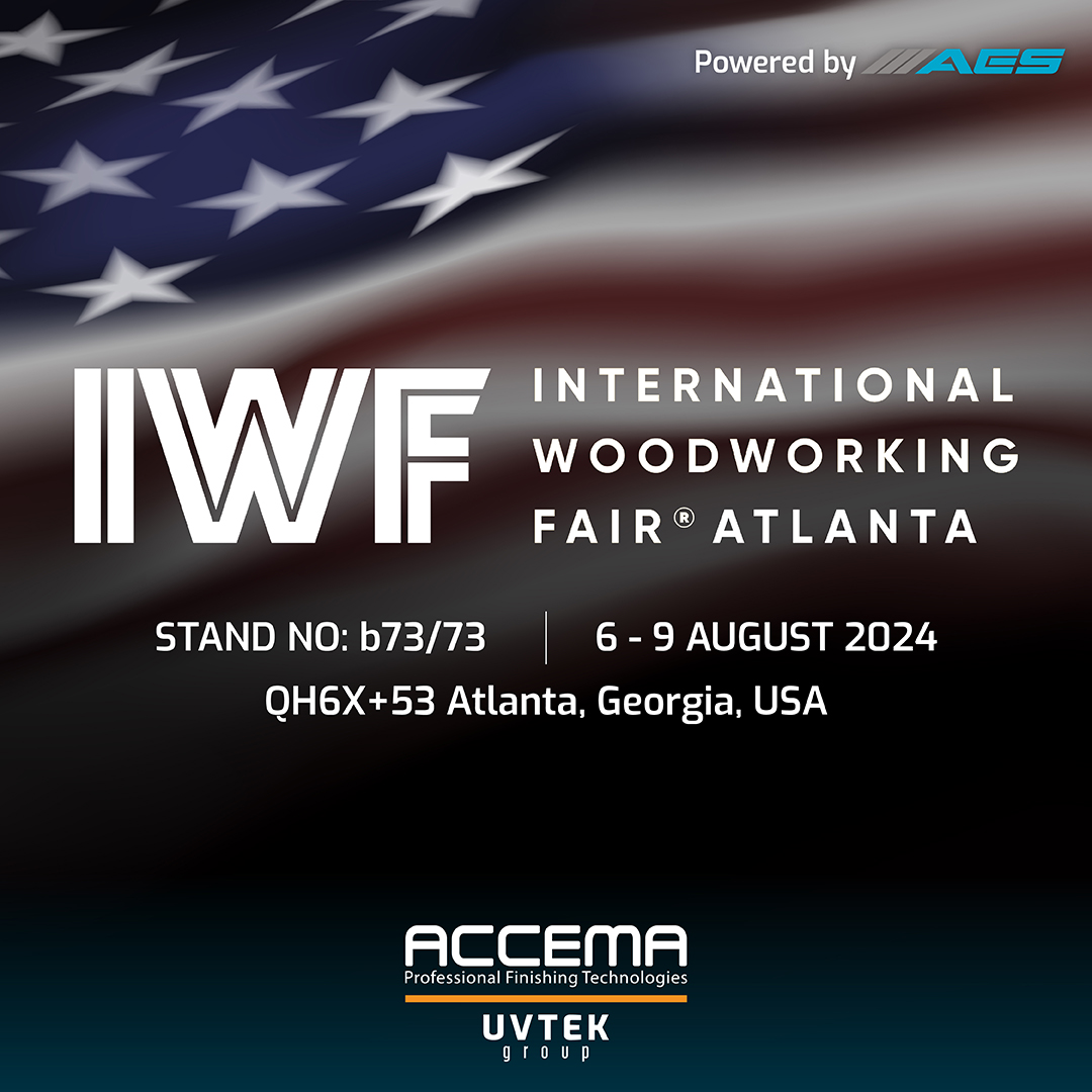 IWF Atlanta Uluslararası Ağaç İşleme Fuarındayız!